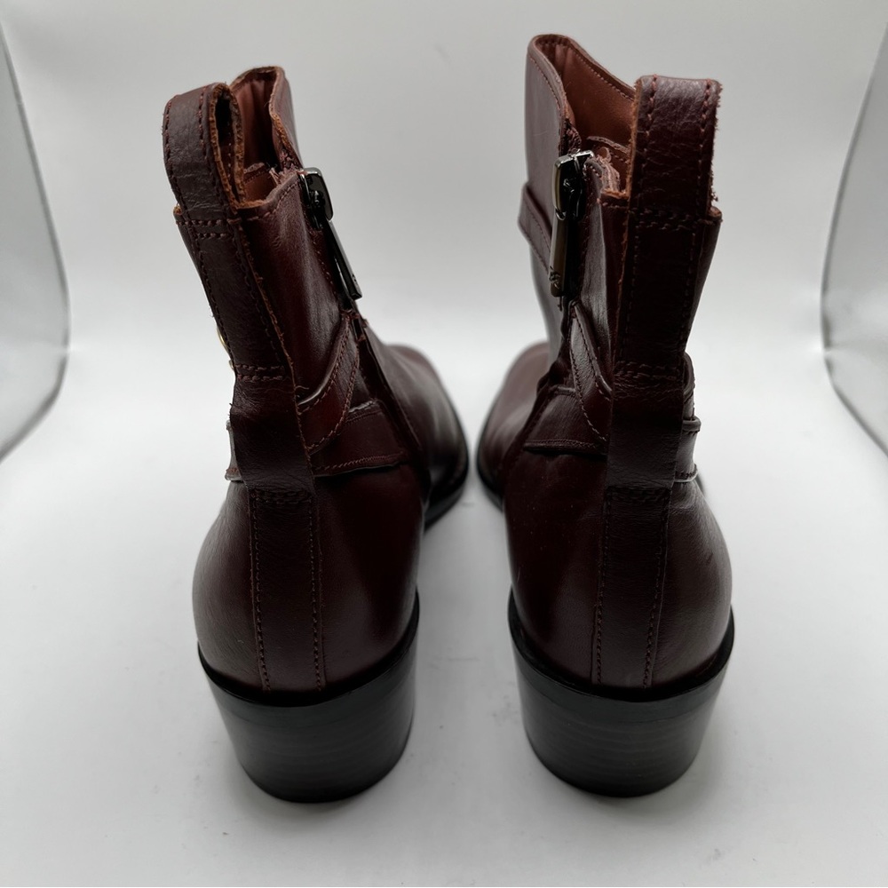 NWOB Sam Edelman Women's Brawley Ankle Bootie size 6 brown - Picture 7 of 10